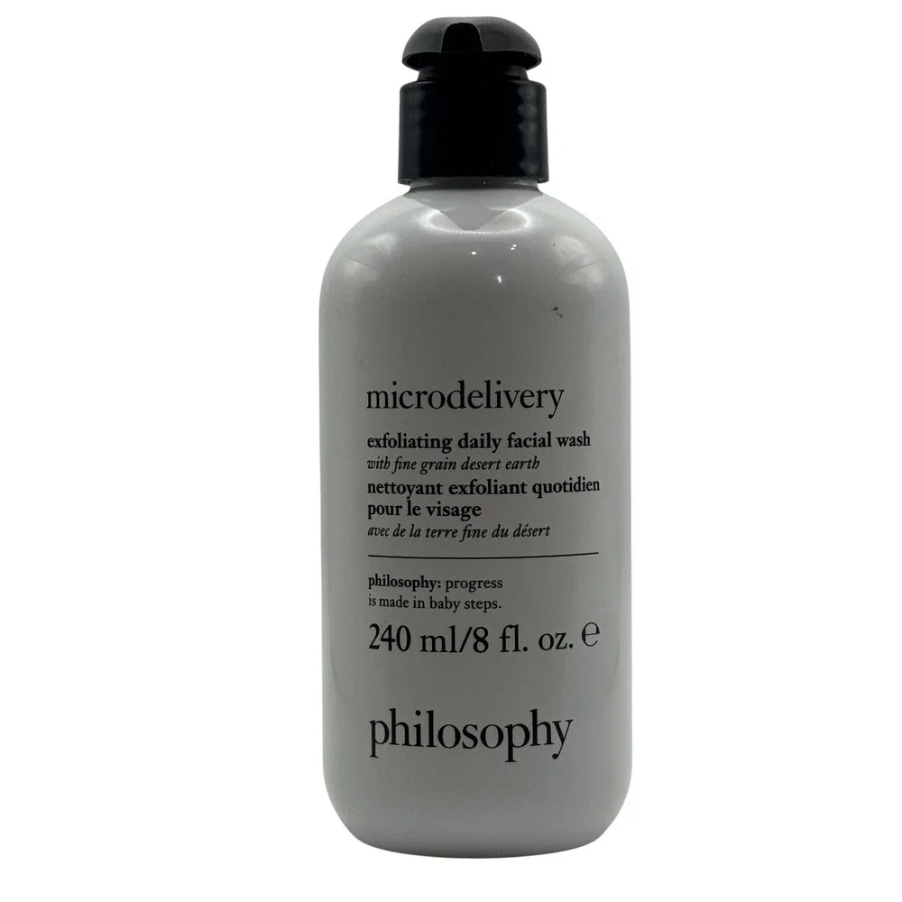 Philosophy Microdelivery Exfoliating Daily Facial Wash 8oz 240ml‎ Cleanser Peel
